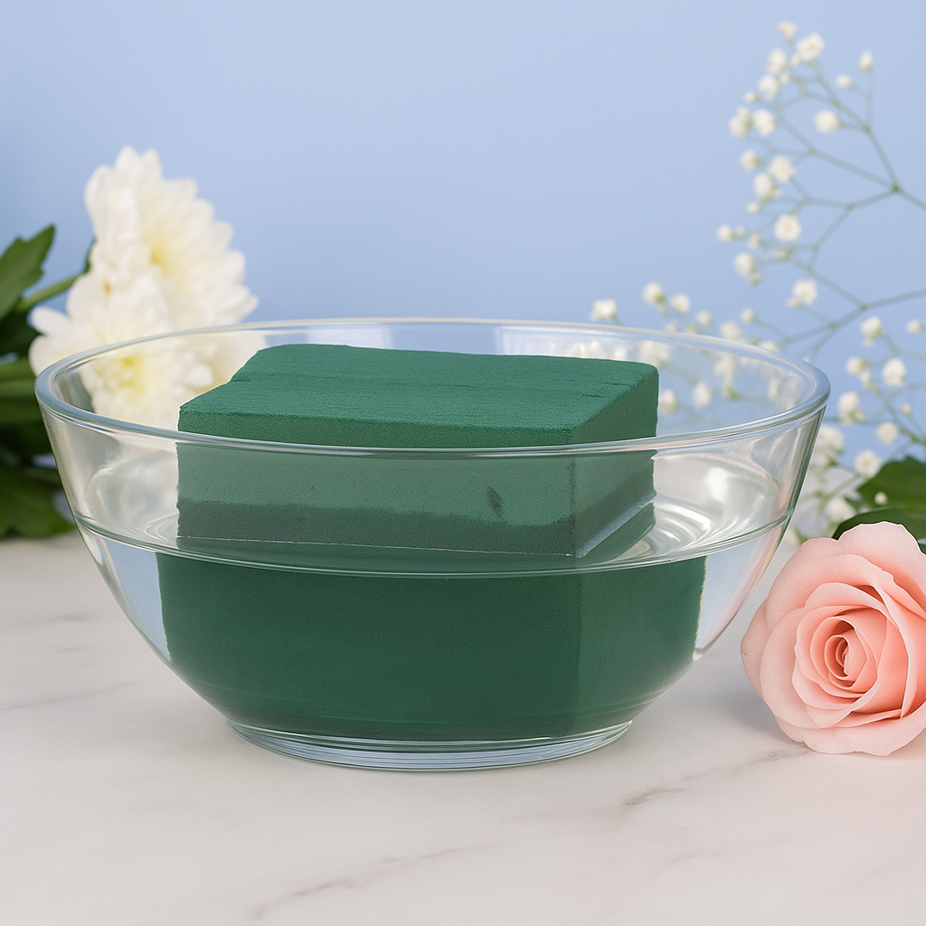 ¿Cómo hidratar correctamente tu espuma floral?