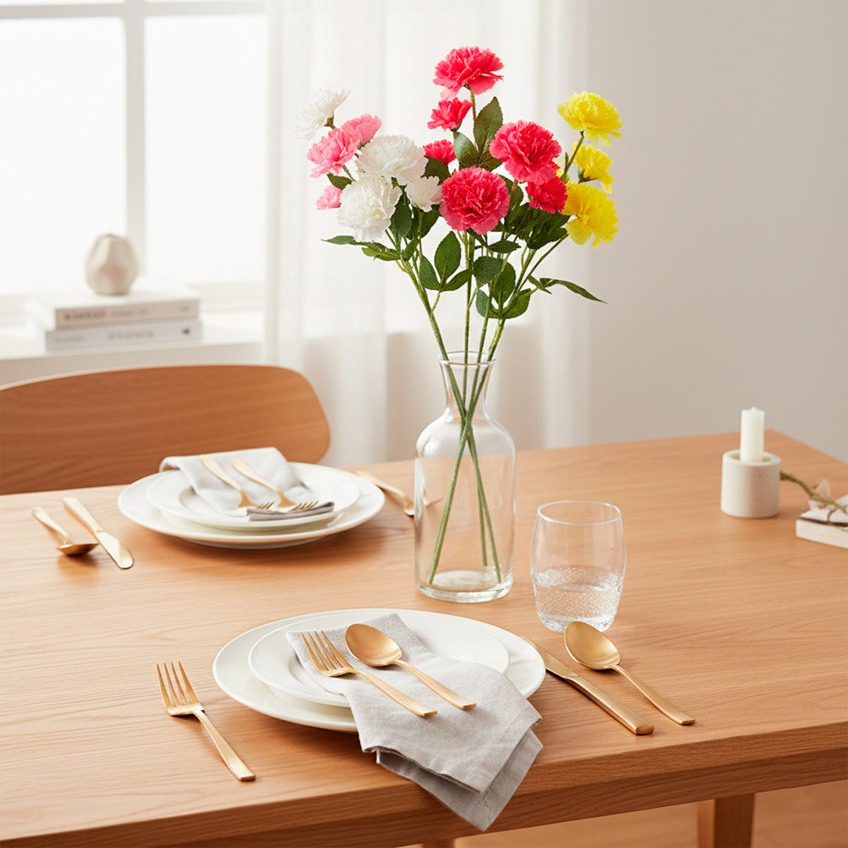 Flores artificiales: belleza duradera