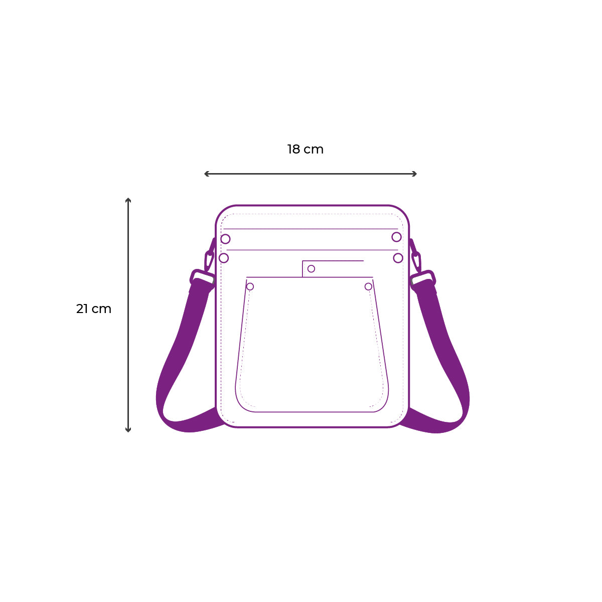 Bolsa para herramientas florales