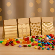 Bolsa papel kraft decorada