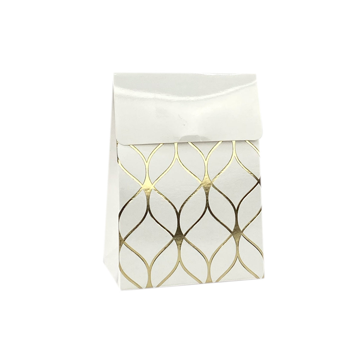 Bolsa para regalo blanco con dorado