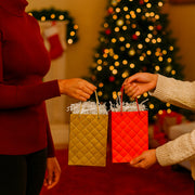 Bolsa de regalo diseño rombos Paq. 12 piezas