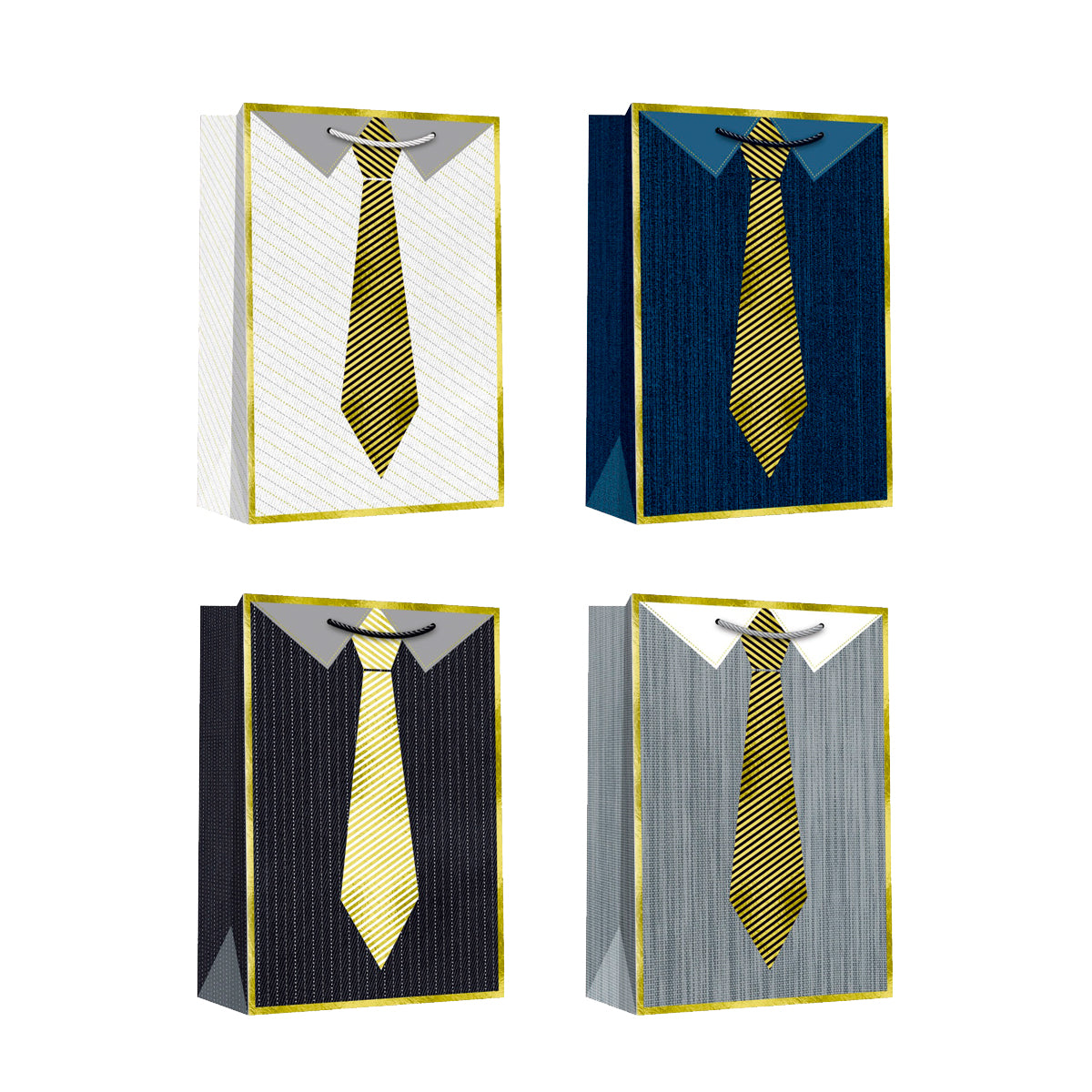 Bolsas de regalo diseño de corbatas