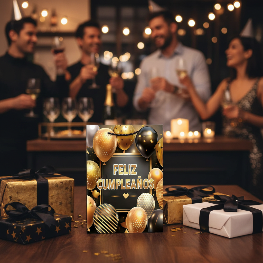 Bolsa para regalo de cumpleaños