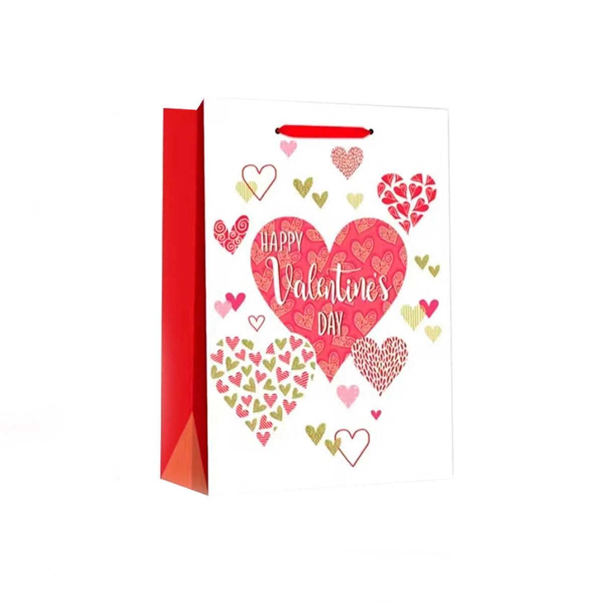 Bolsa para regalo San Valentín mediana | Paq. 12 bolsas | Bolsa para regalo