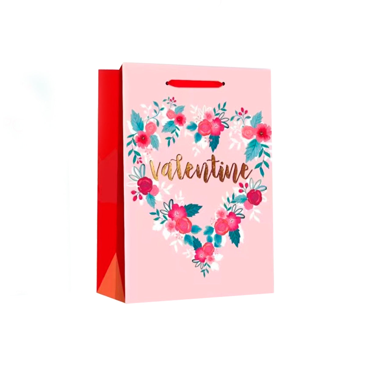 Bolsa para regalo San Valentín mediana | Paq. 12 bolsas | Bolsa para regalo