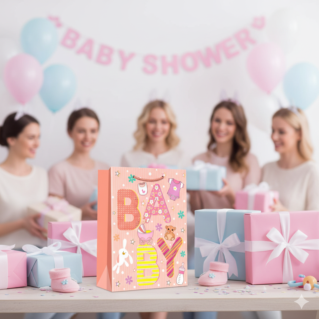 Bolsa de regalo para baby shower