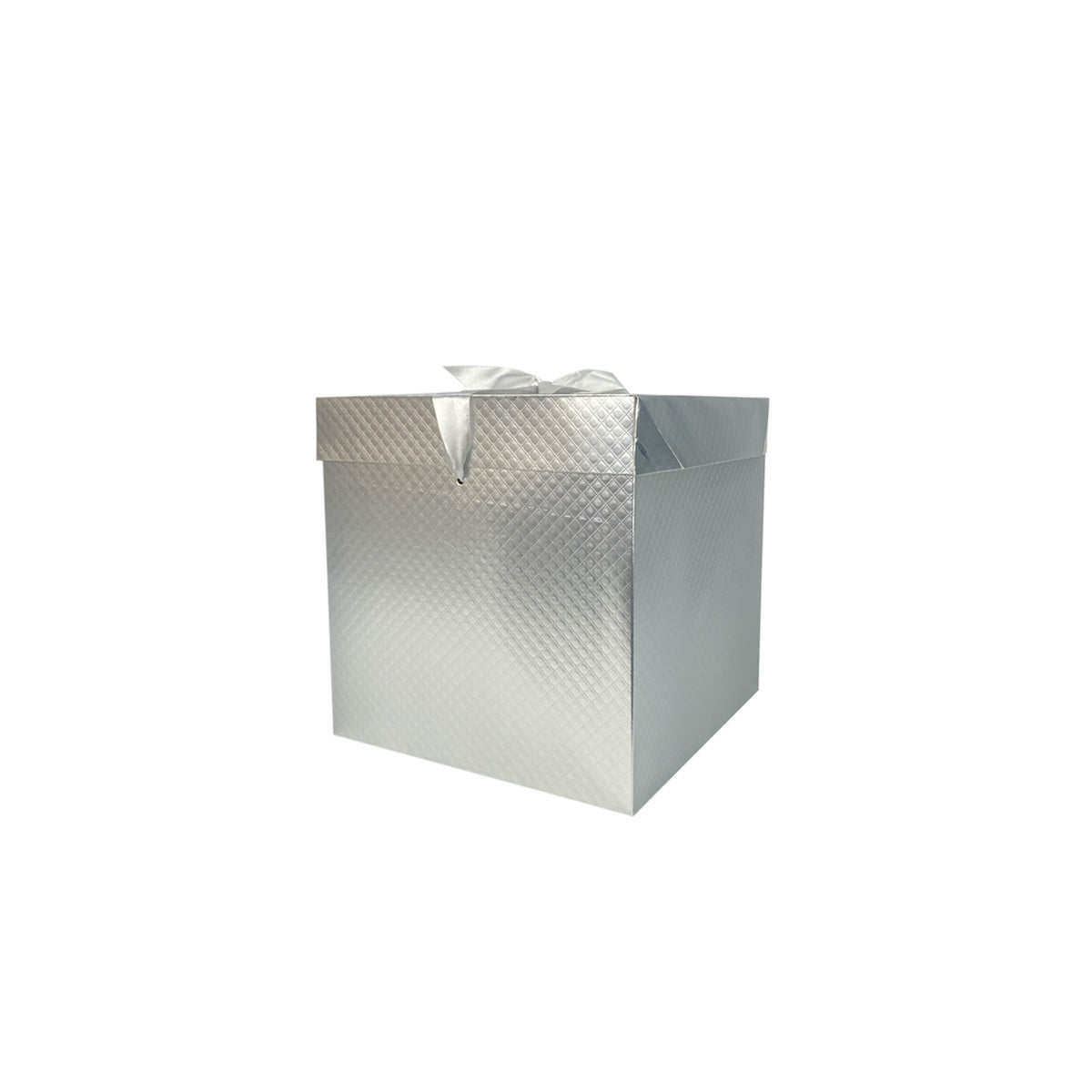 Caja para regalo navideña con moño