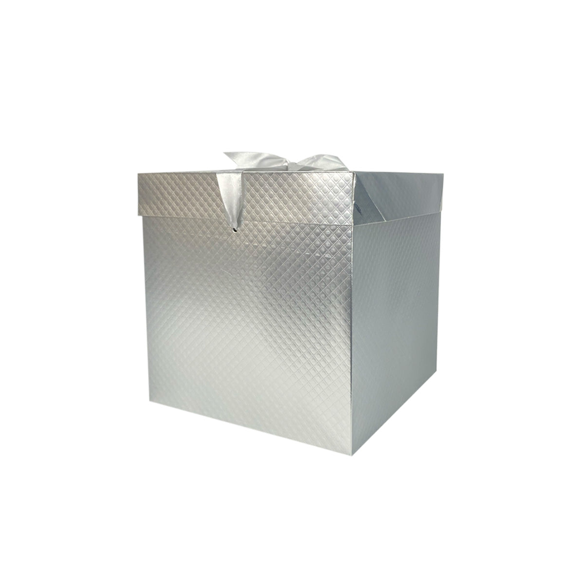 Caja para regalo navideña con moño