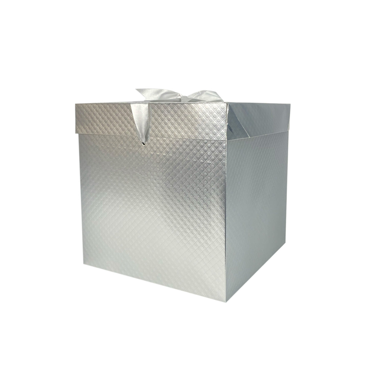 Caja para regalo navideña con moño