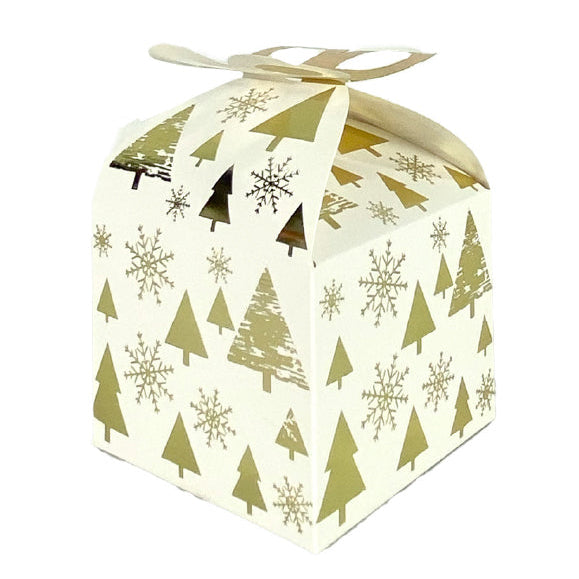 Caja navideña para repostería o regalos