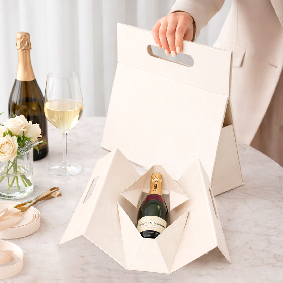 Caja de regalo magnética tipo bolsa | Caja para regalo