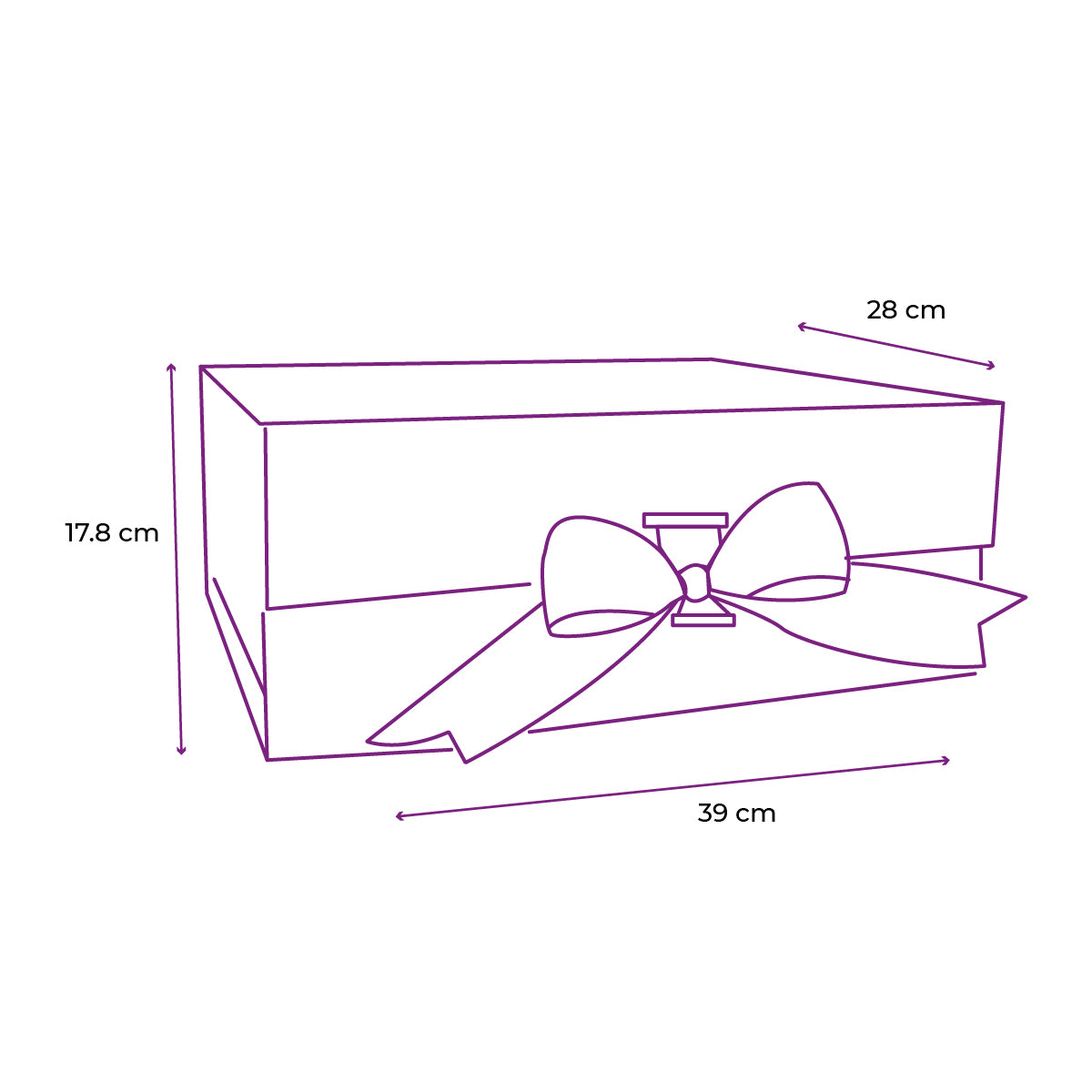 Caja para regalo magnética