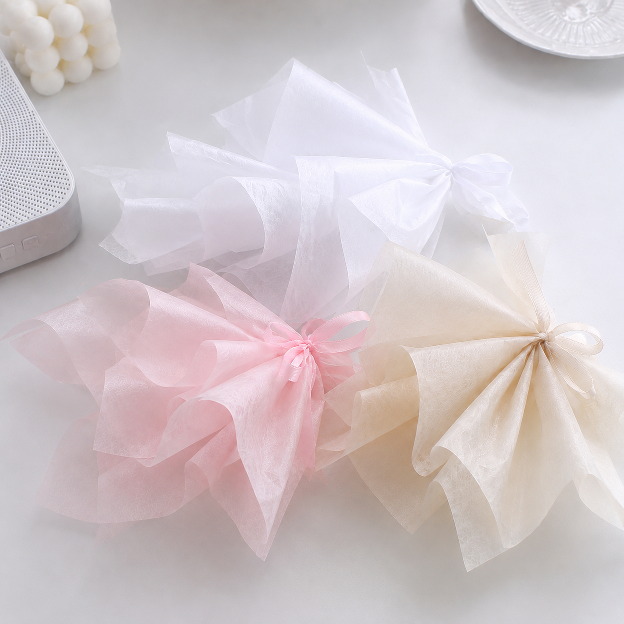 Papel Seda Impermeable Pellón Coreano Para Ramo Floral | 40 Hojas Seda