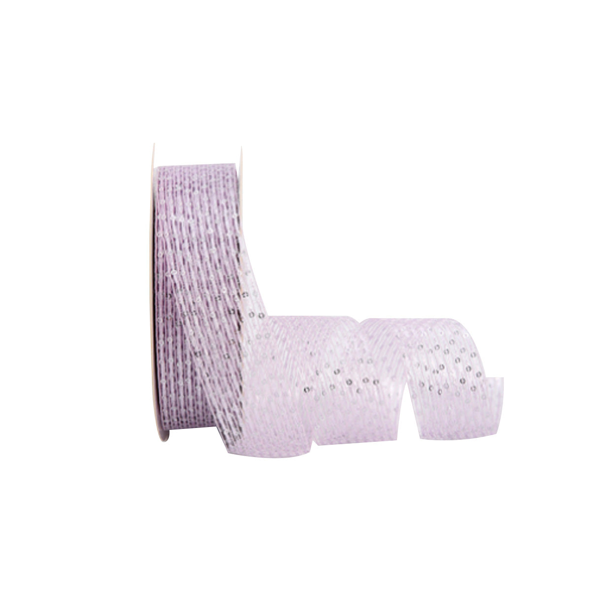 Listón con lentejuela 3 cm x 13 metros | Listón para flores