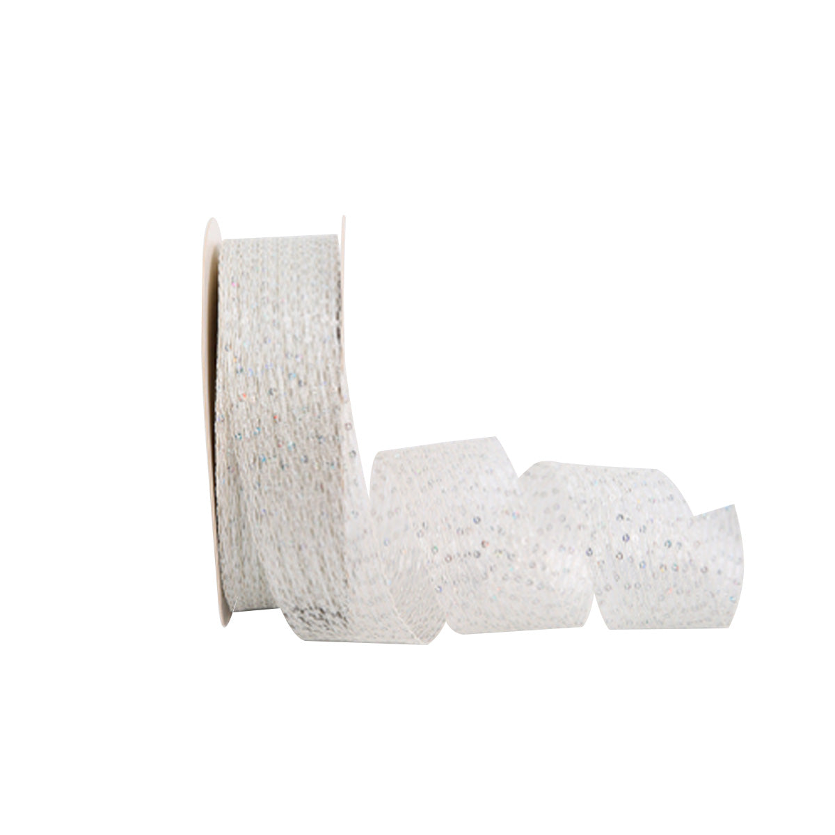 Listón con lentejuela 3 cm x 13 metros | Listón para flores