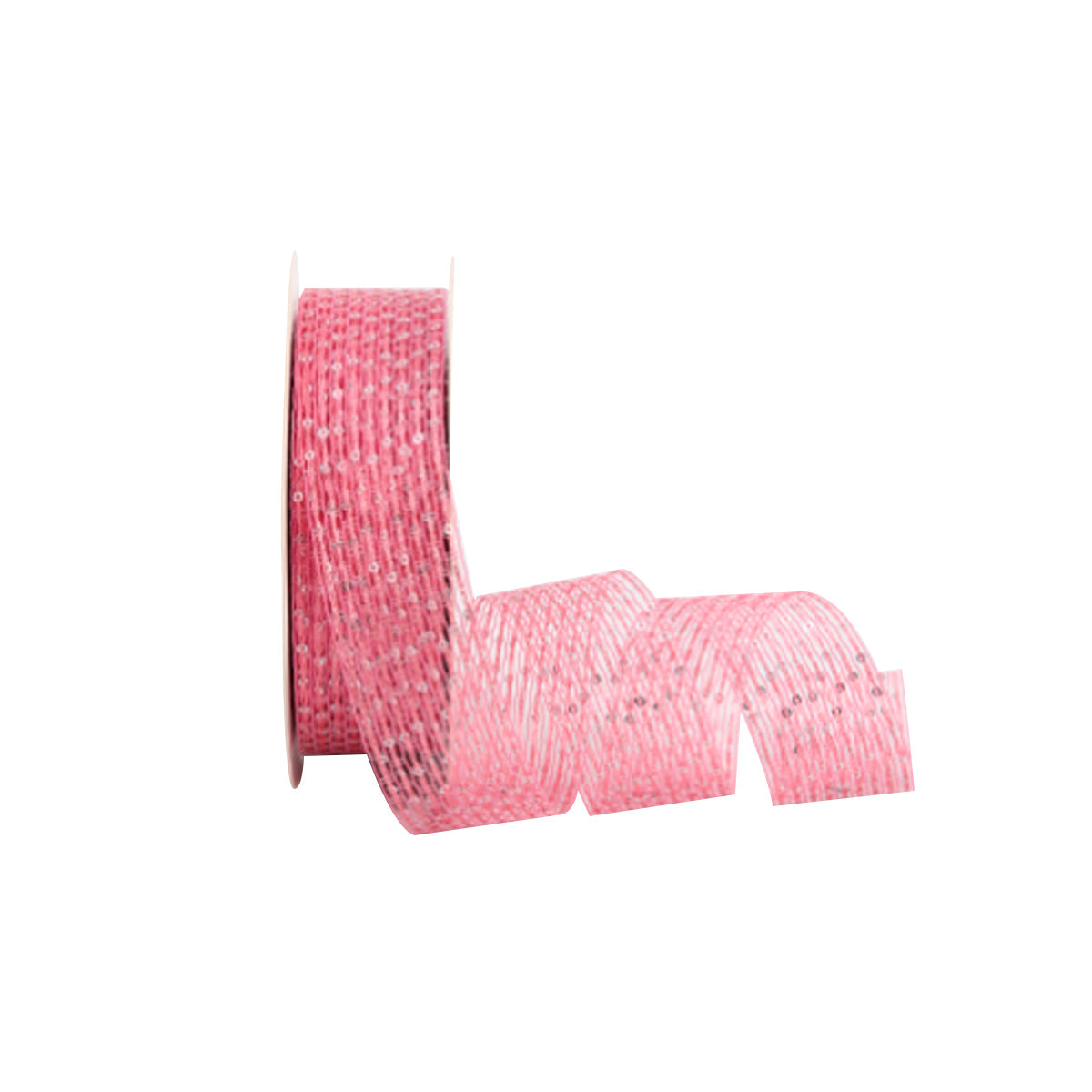 Listón con lentejuela 3 cm x 13 metros | Listón para flores