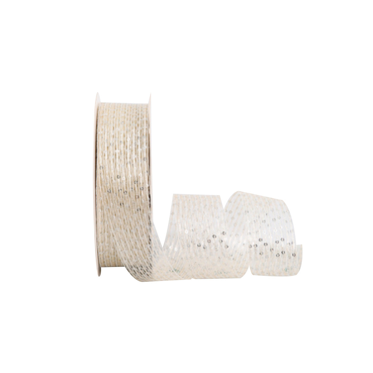 Listón con lentejuela 3 cm x 13 metros | Listón para flores
