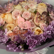 Mariposa decorativa para ramo