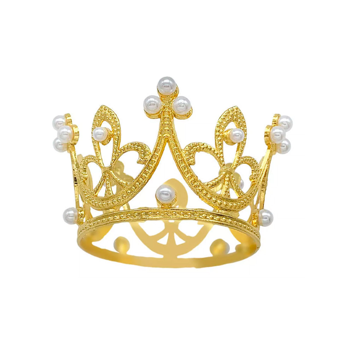 Minicorona decorativa para ramo, coronita decorativa para ramo de flores o bouquet floral