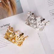 Minicorona decorativa para ramo, coronita decorativa para ramo de flores o bouquet floral