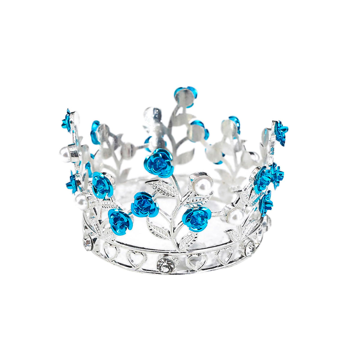 Minicorona decorativa para ramo, coronita decorativa para ramo de flores o bouquet floral