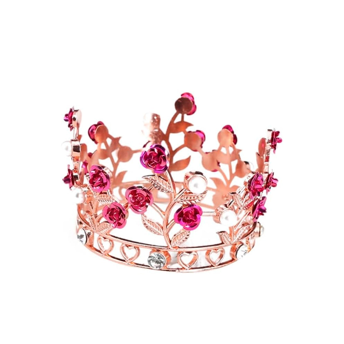 Minicorona decorativa para ramo, coronita decorativa para ramo de flores o bouquet floral