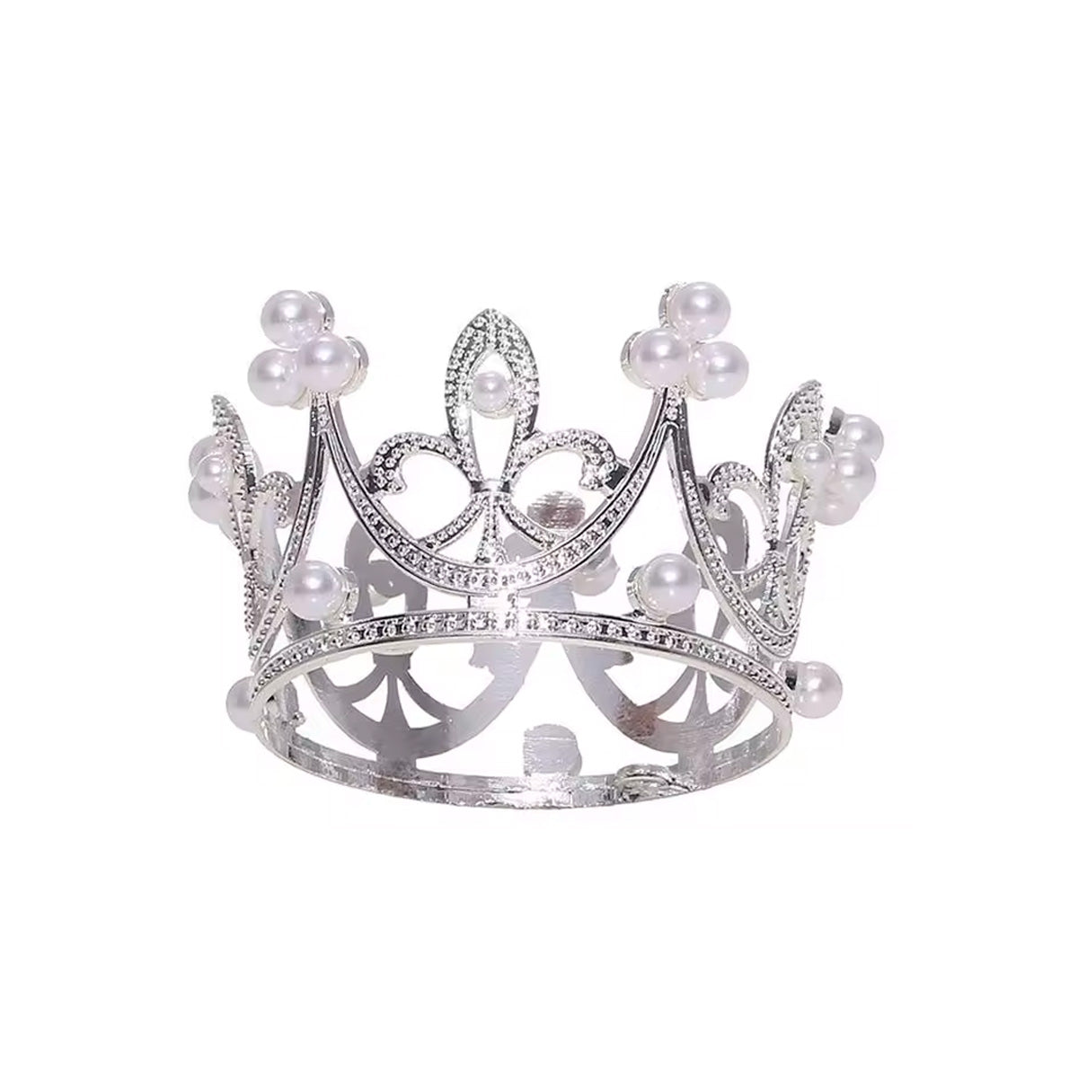 Minicorona decorativa para ramo, coronita decorativa para ramo de flores o bouquet floral