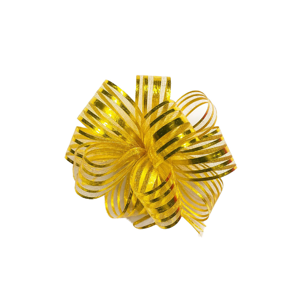 Moño mágico traslucido 12x12 20 Piezas