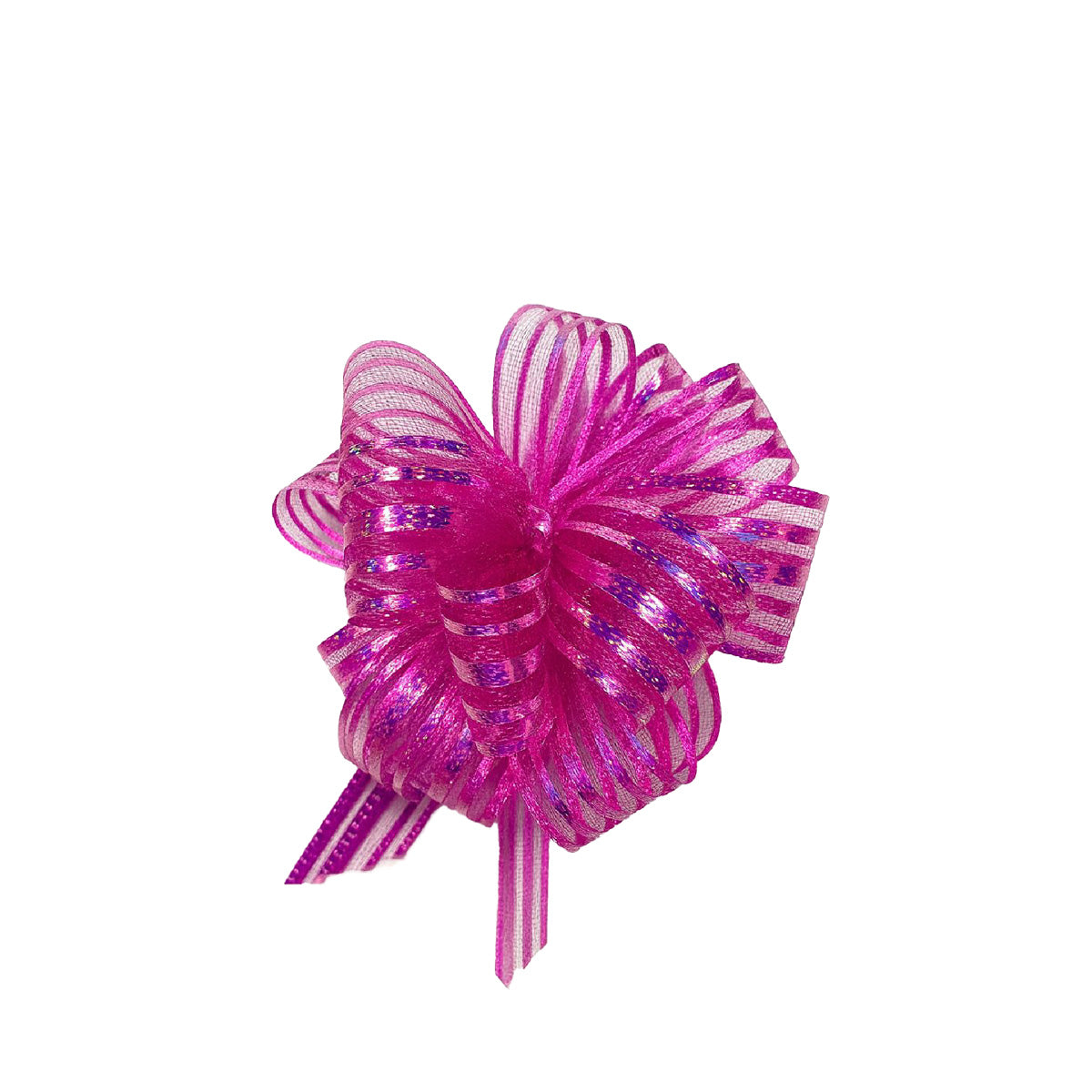 Moño mágico traslucido 12x12 20 Piezas