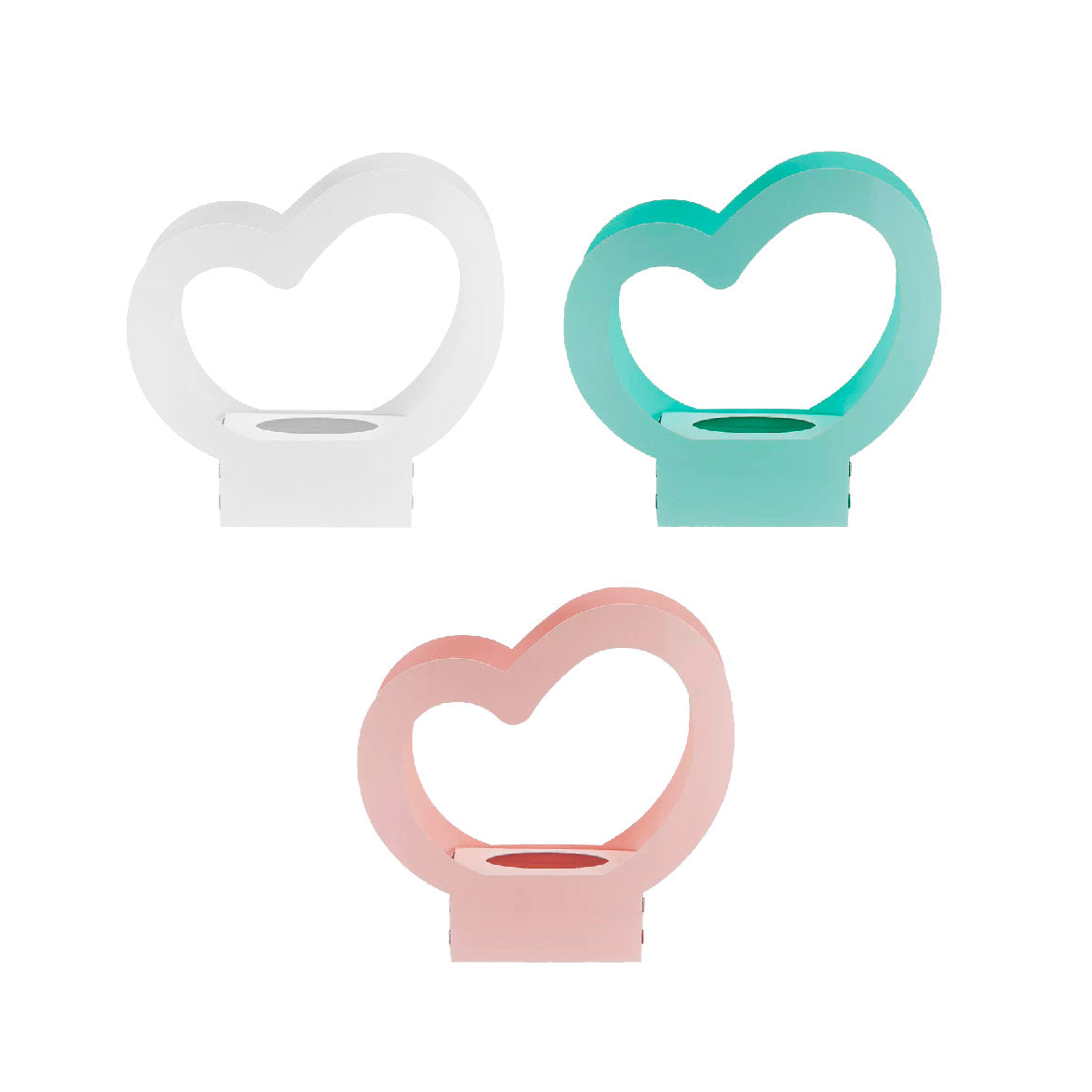 Caja floral en forma de corazón, caja de cartón rígido para arreglos florales