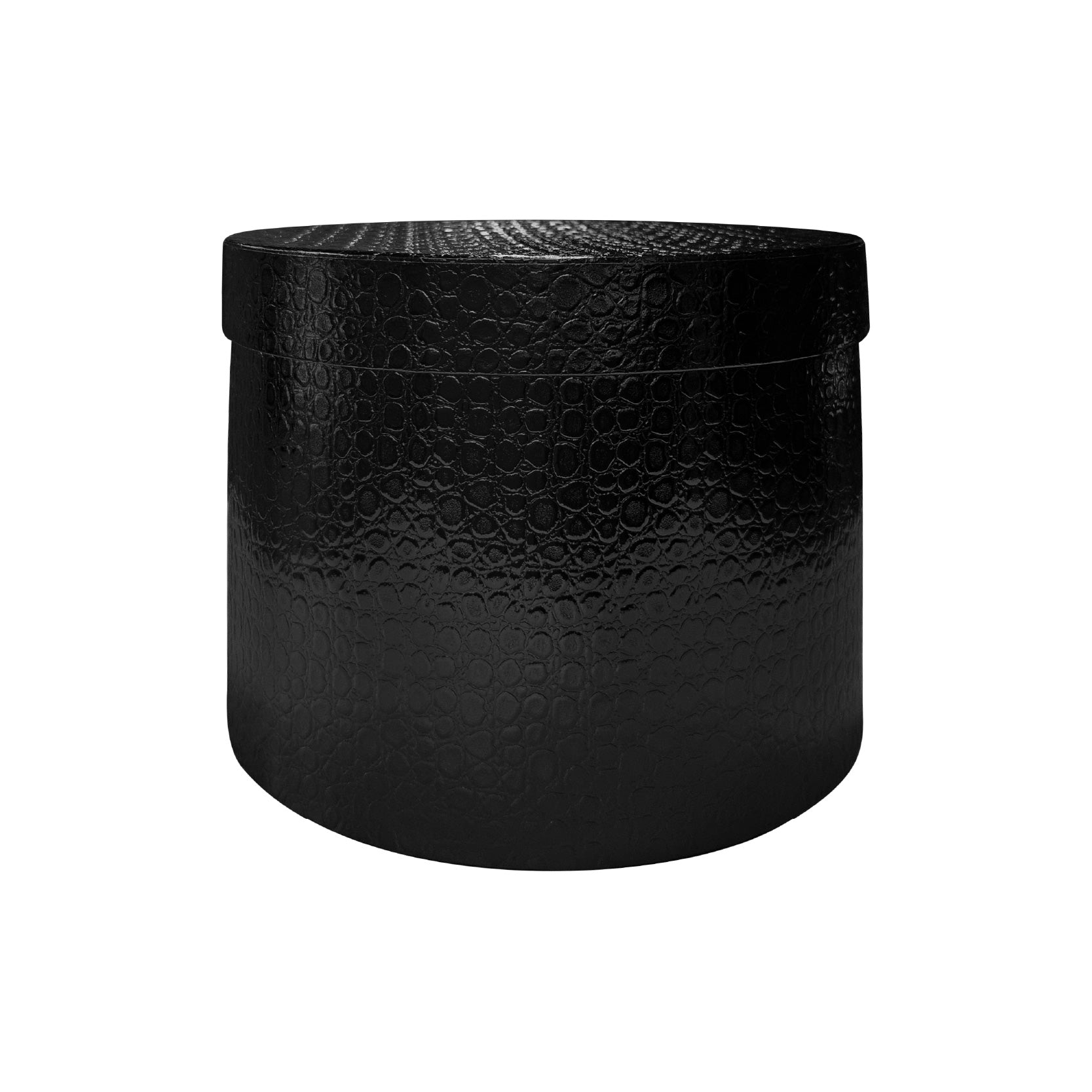 Caja floral en forma de cilindro, caja de cartón rígido para arreglos florales