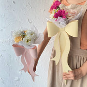 Moño Empaque floral cartón rígido 10 Piezas