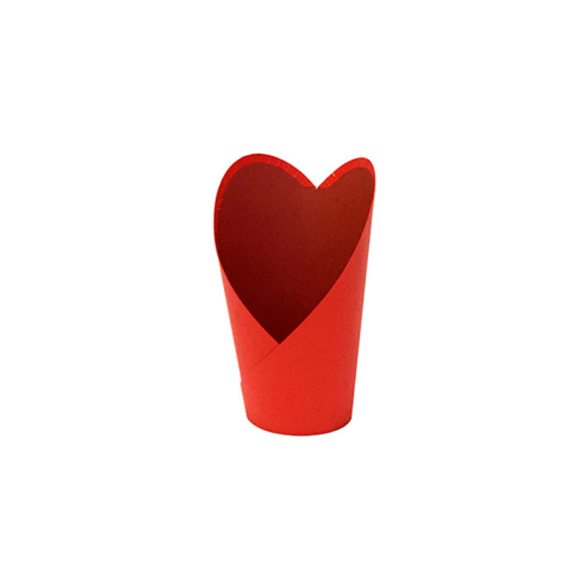 Cajas en forma de corazón San Valentín | Empaque floral | Paq. 10 piezas