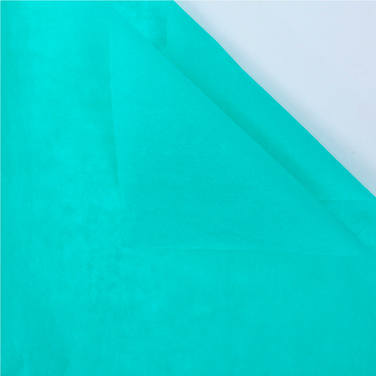 Papel china tipo seda color tiffany blue paquete 40 pliegos