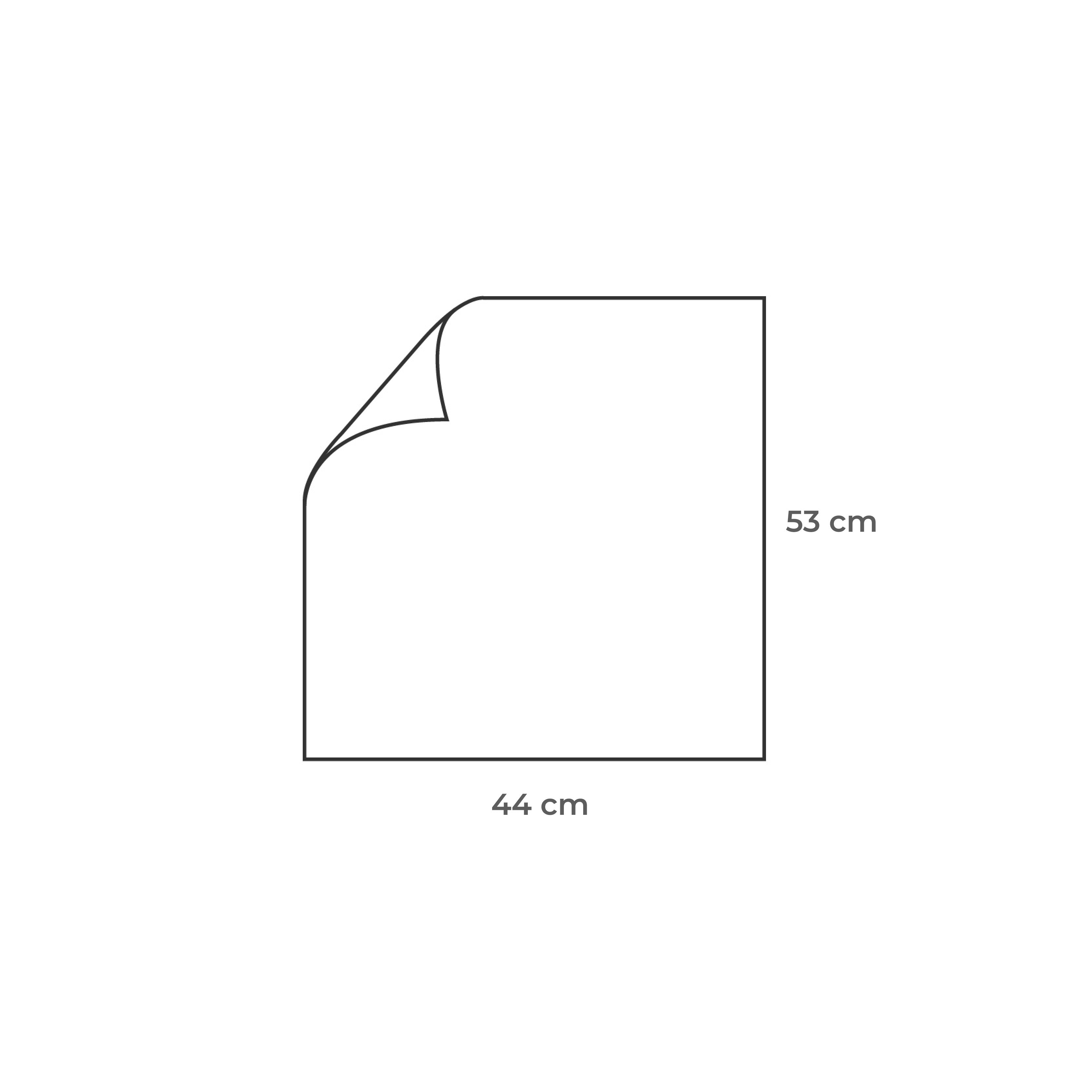 Papel para ramos medida