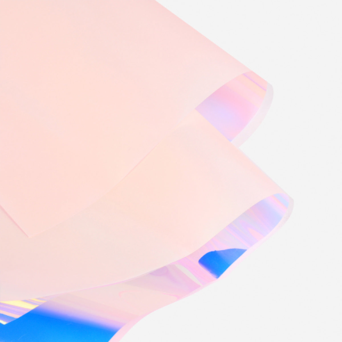 Papel celofán coreano tornasol durazno