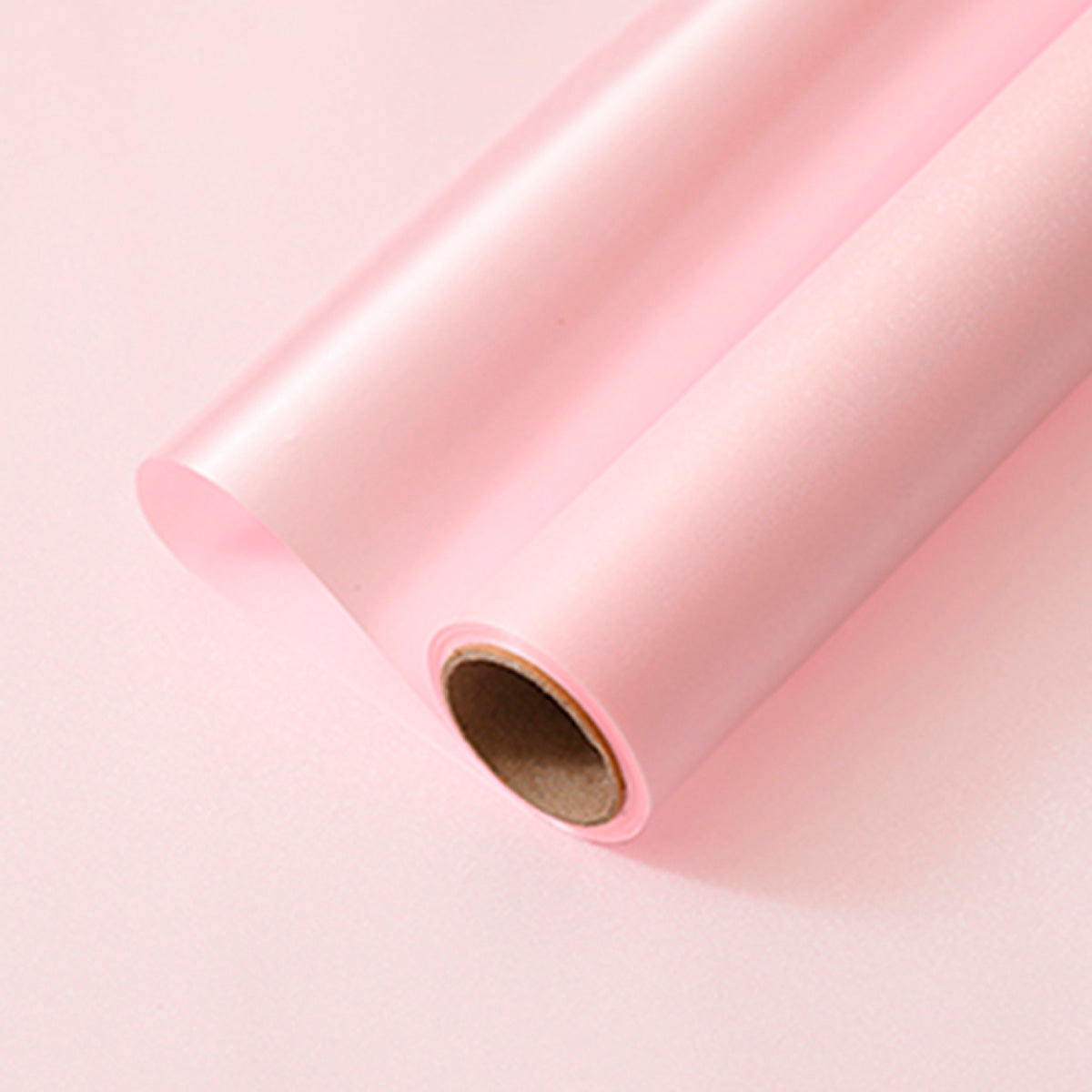 Papel plástico rosa para ramos