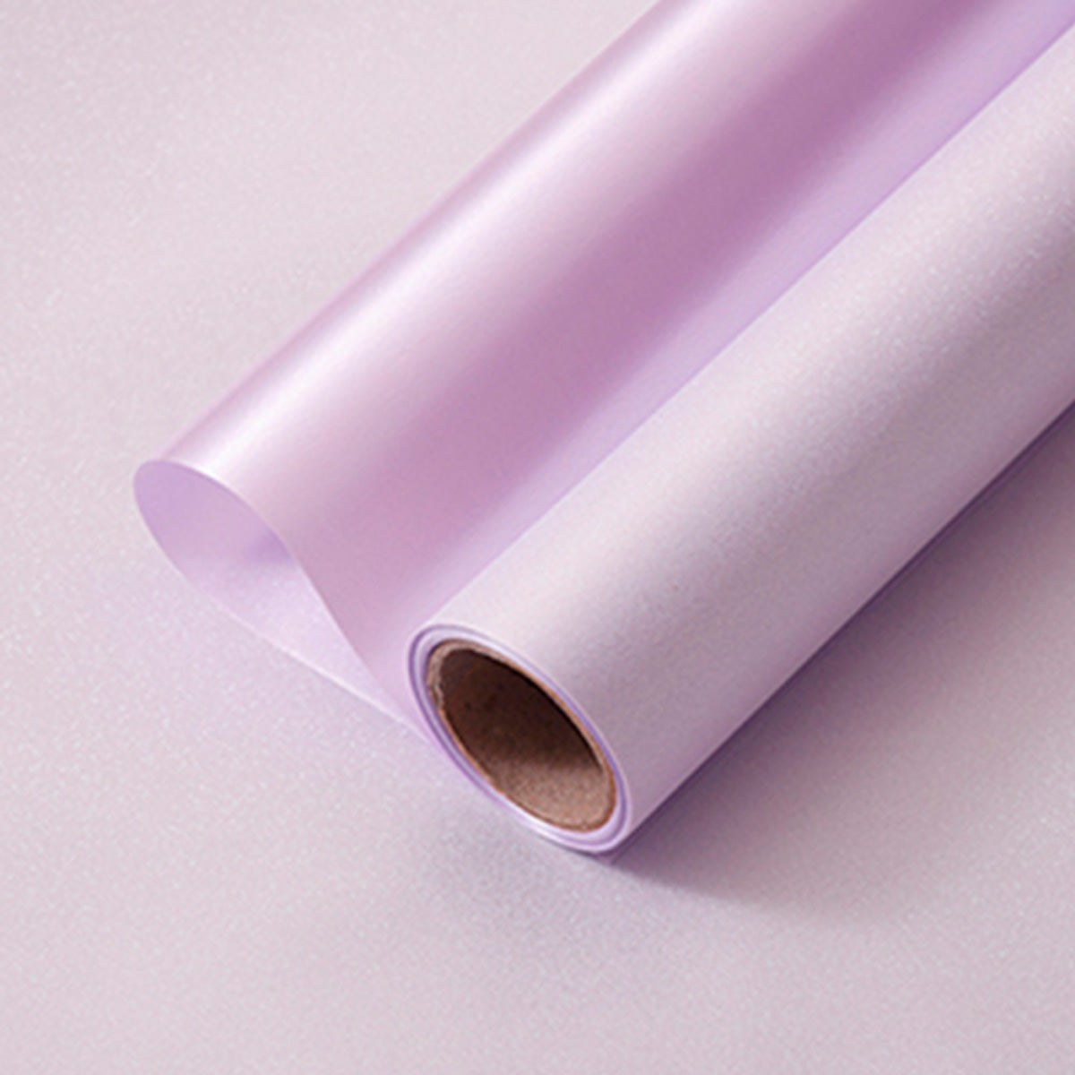 Papel plástico lila para ramos