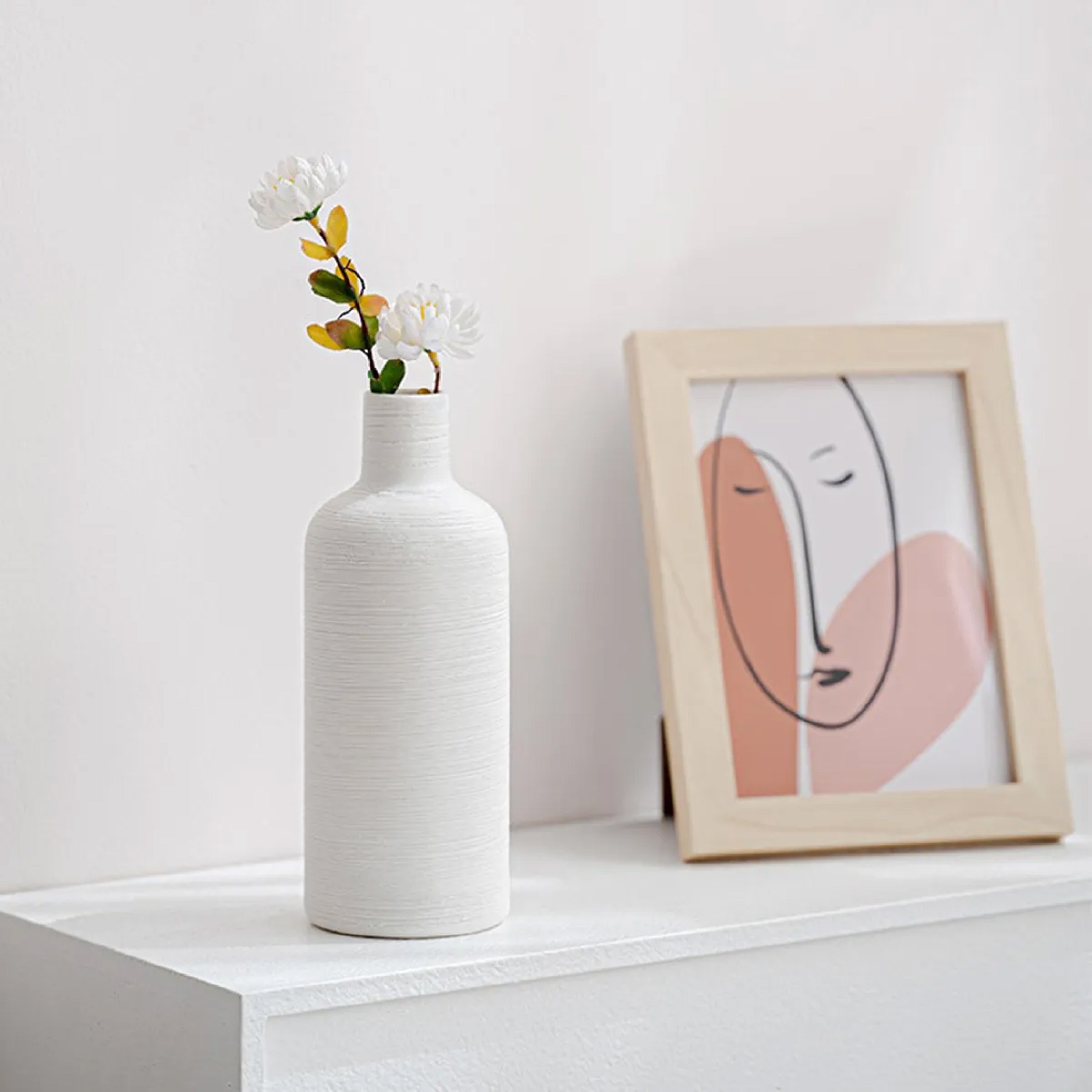 Set de 3 Jarrones Decorativos de Cerámica Paq. 6