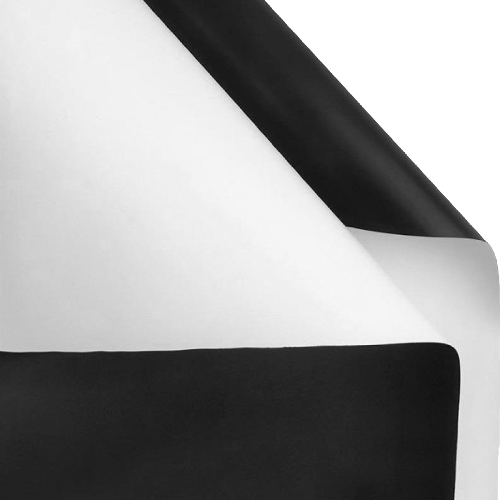 papel coreano premium bicolor blanco y negro para ramos y flores
