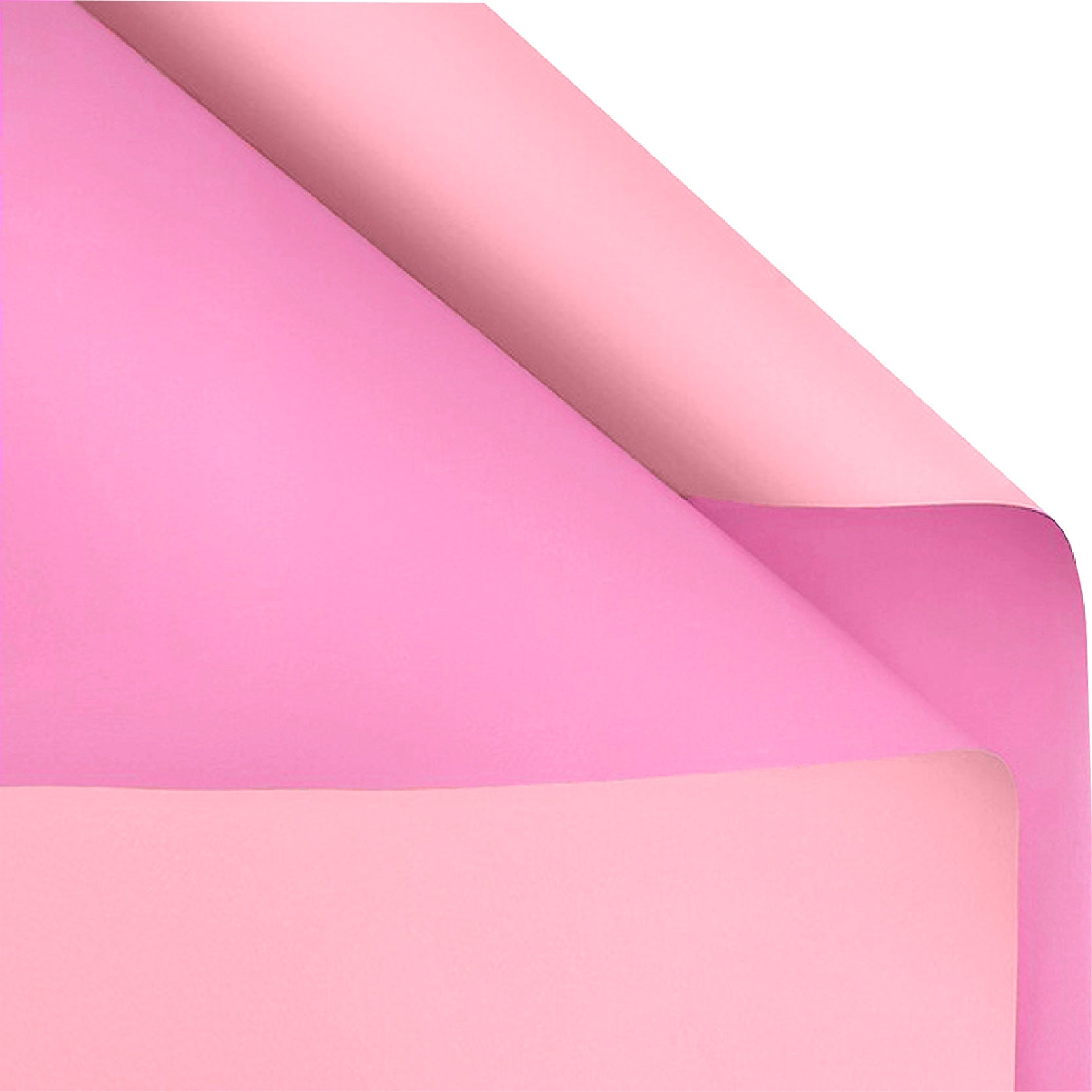 papel coreano premium bicolor rosa para ramos y flores