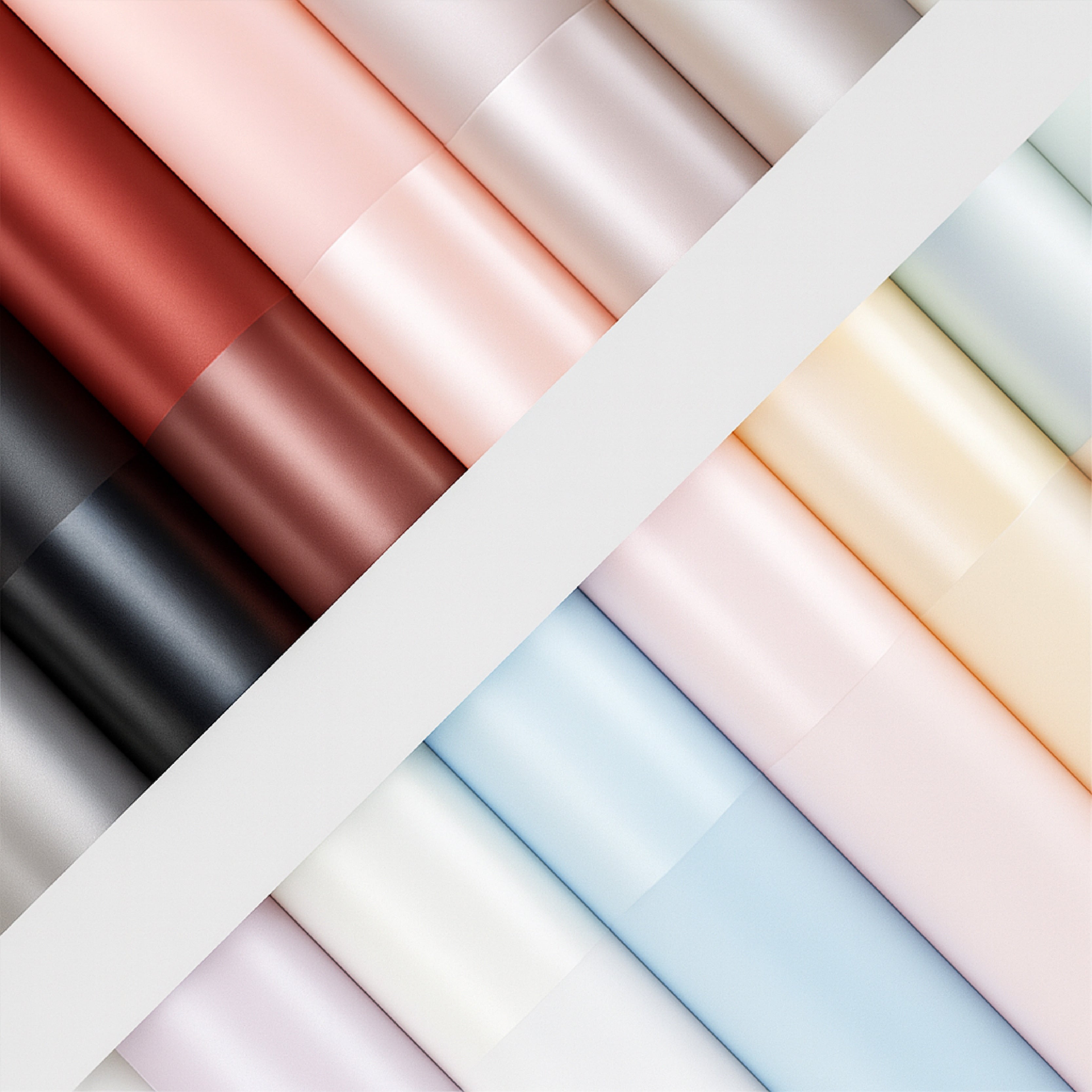 papel coreano premium translúcido con marco en varios colores para ramos y flores