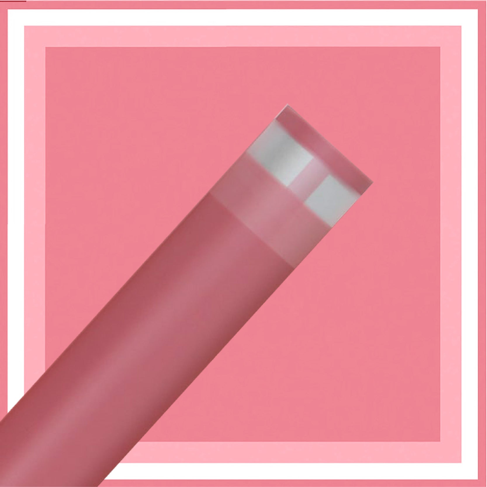 Papel coreano premium con marcos translúcidos para ramos de flores, paquete de 20 pliegos color rojo