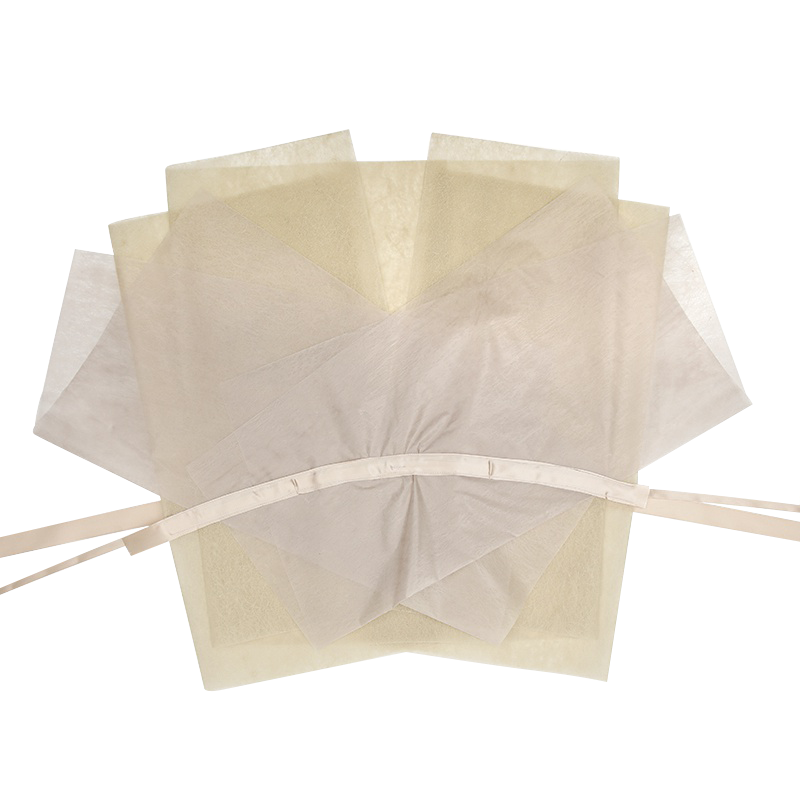 Paquete de 2 pliegos de papel coreano Supreme con listón integrado, listo para usar. Color beige para envolver ramos de flores. Materiales para florerías.