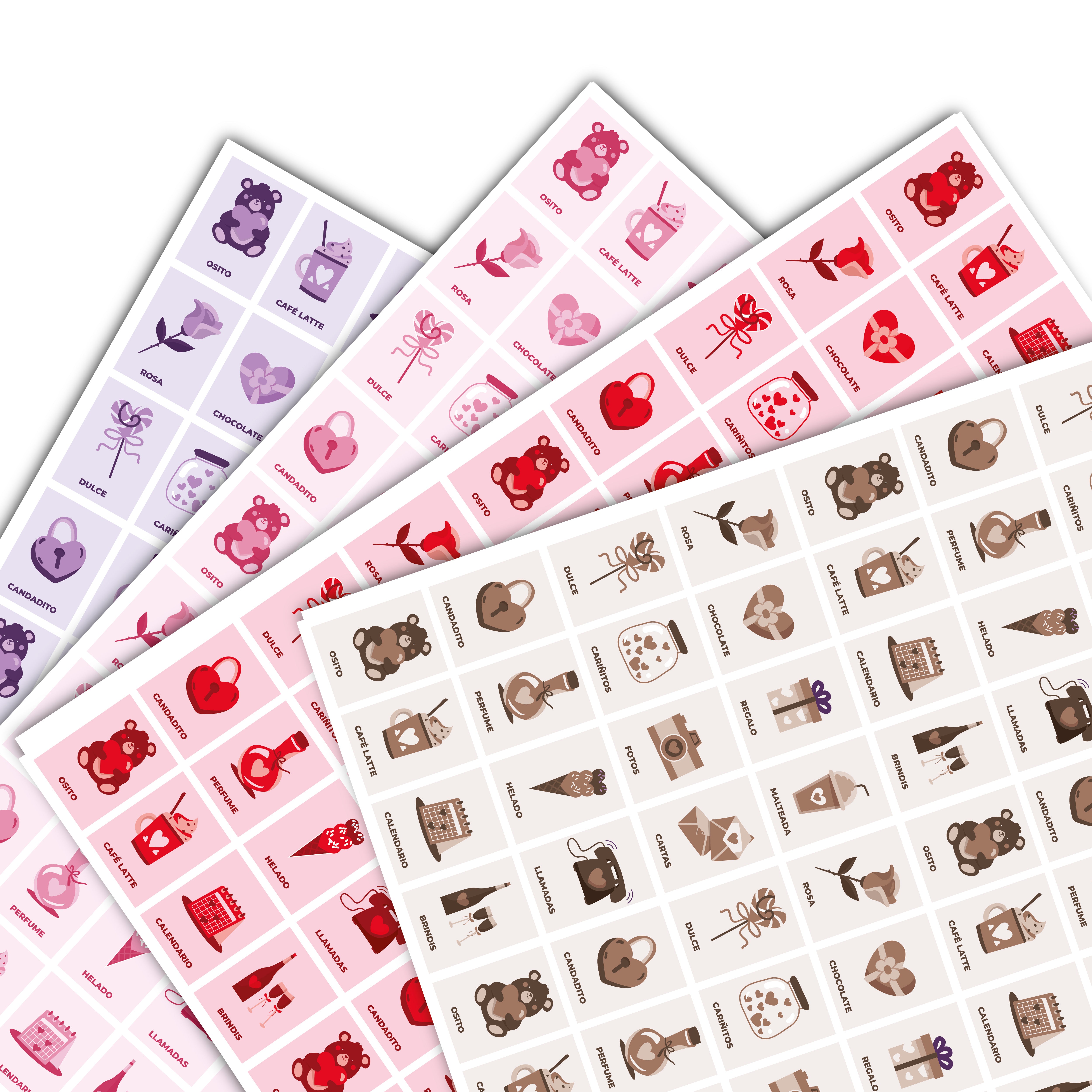 papel coreano colores bonitos san valentin