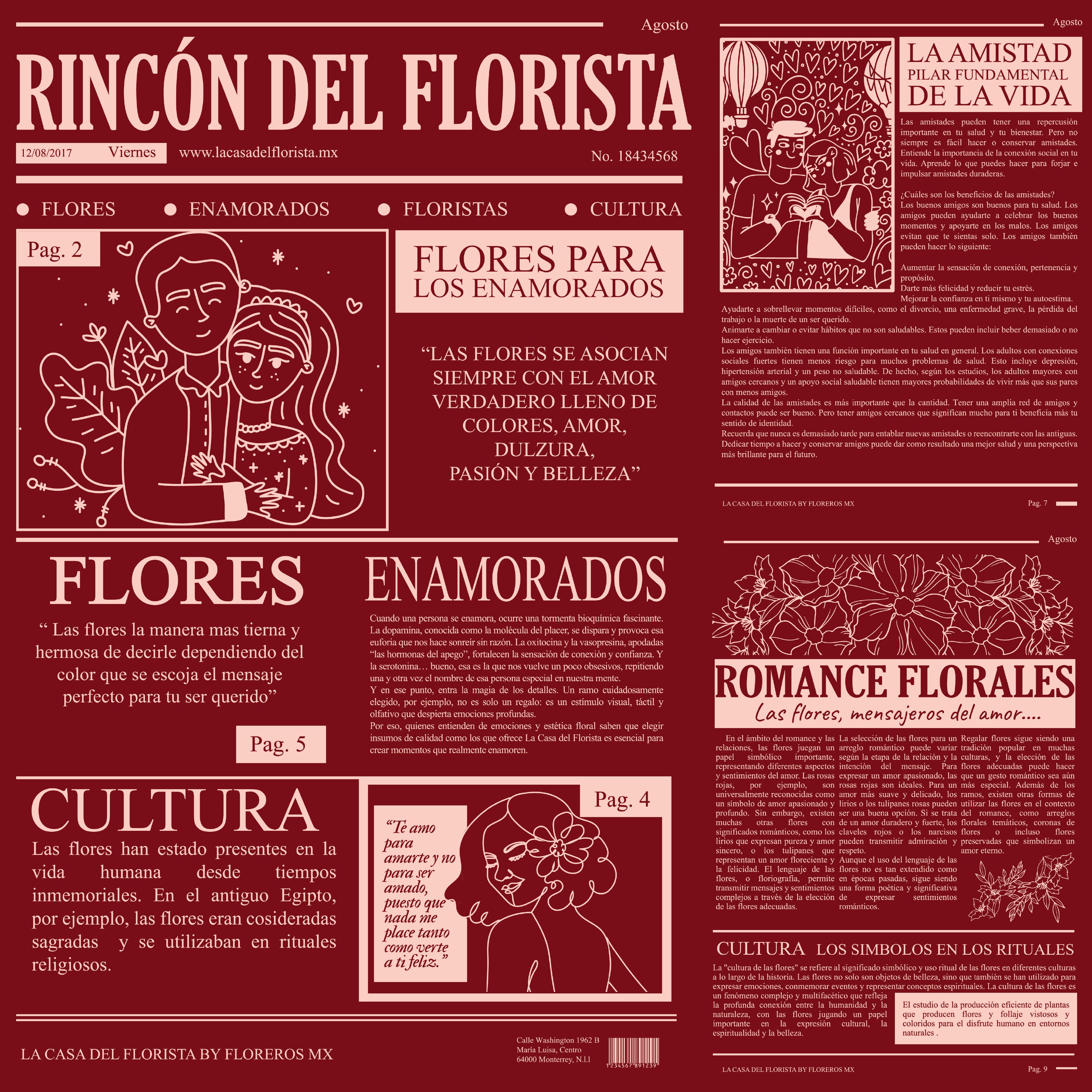 Papel para ramos tipo periódico papel coreano vino