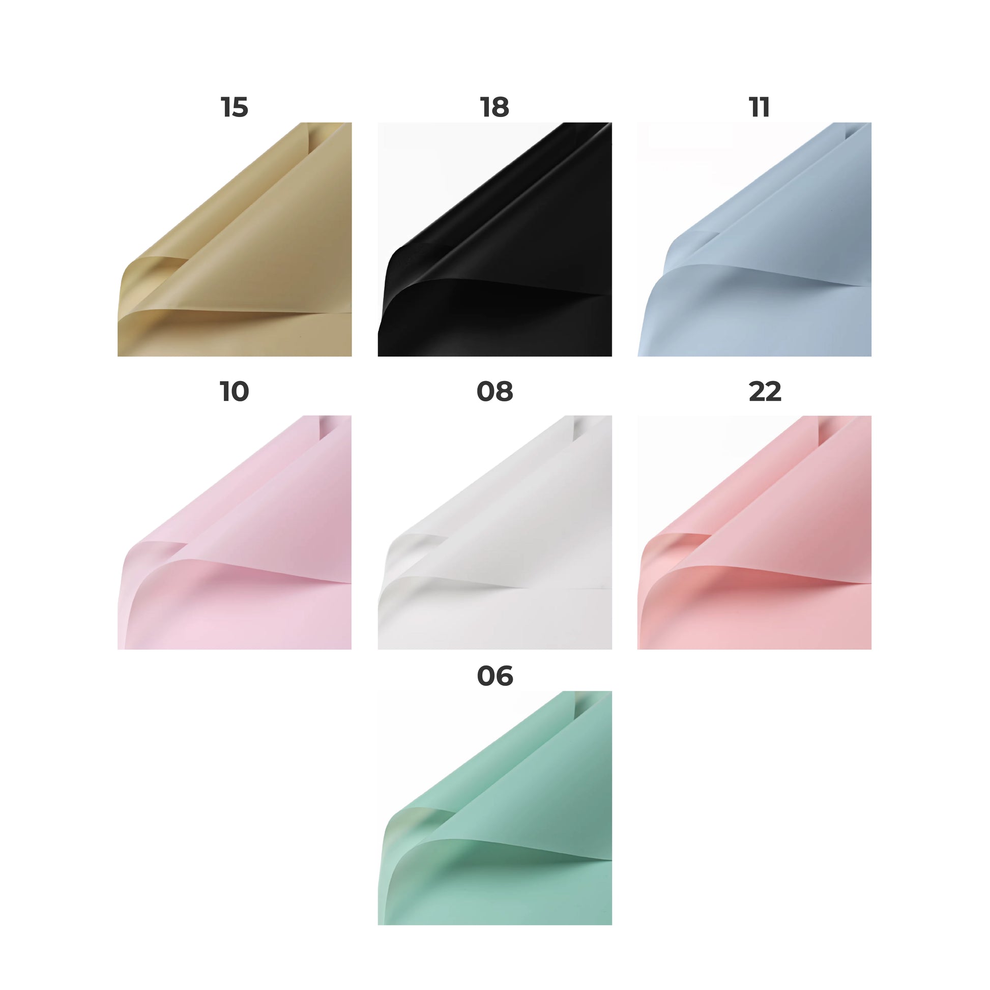 PAPEL COREANO COLOR LISO