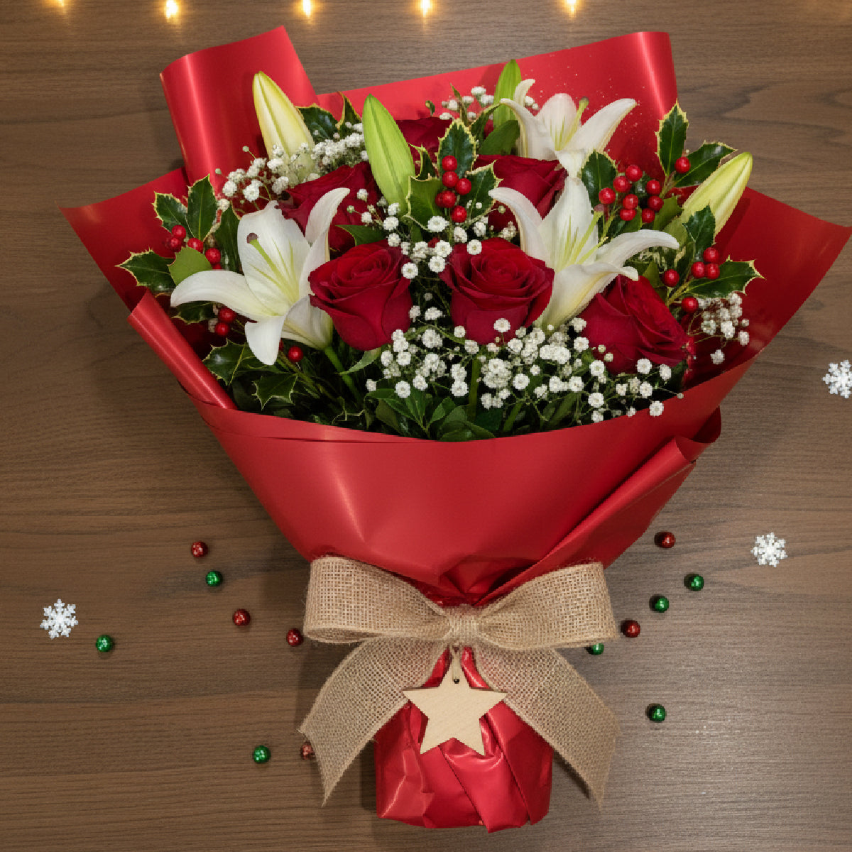 papel coreano papel para flores navideño