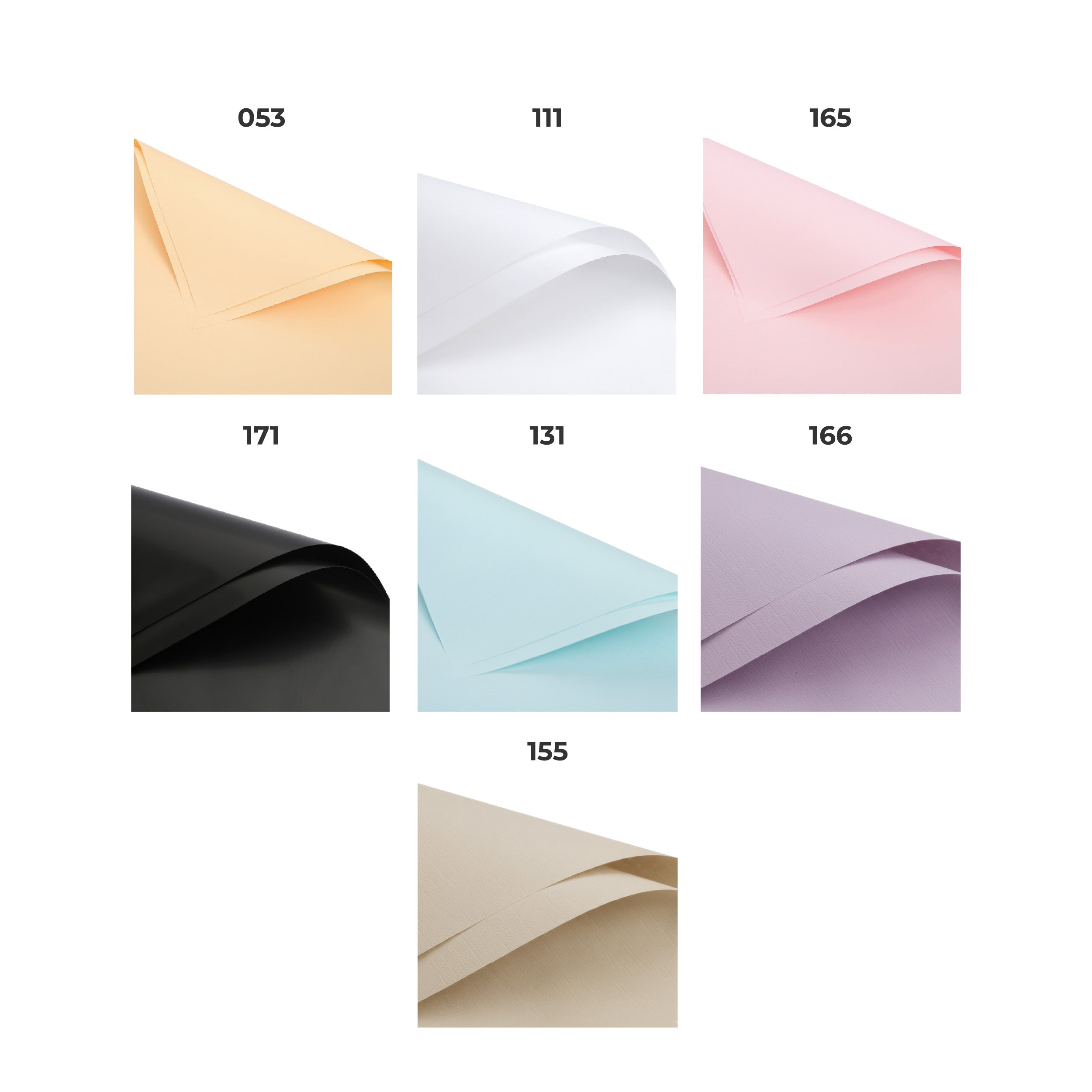 Caja combinada de 100 paquetes de papel coreano | Elige hasta 4 colores